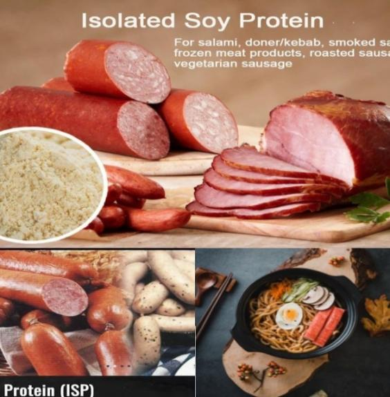 9007B-A Proteína de soya aislada tipo carne y emulsión